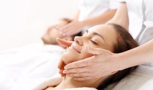 1/2 days - 4 bubble soft face hotel spa les bains